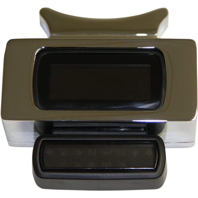 Wild 1 Gauge Relocation Bracket - Chrome