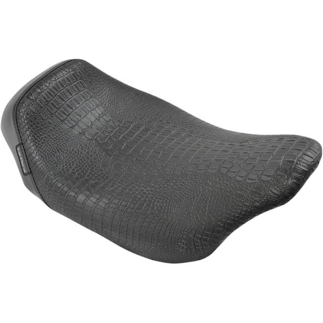Le pera Bare Bones Solo Seat - Croc - Black - FL '08-'23 Le pera Bare Bones Solo Seat - Croc - Black - FL '08-'23