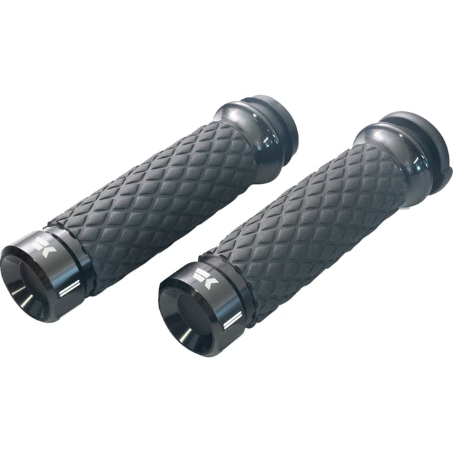 Khrome werks Grips - Klassic - Custom Contour - Diamond - Black
