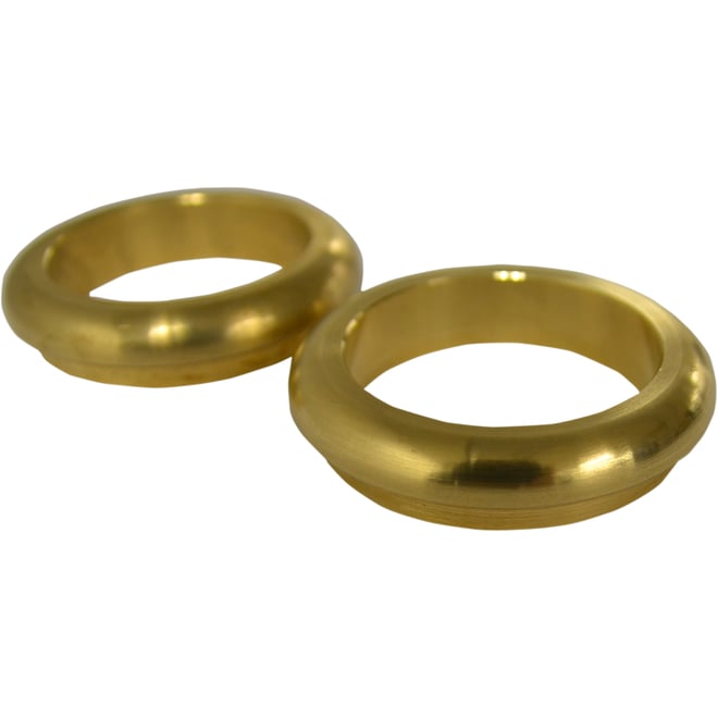 La choppers Fork Boot Cover - 49 mm - Brass