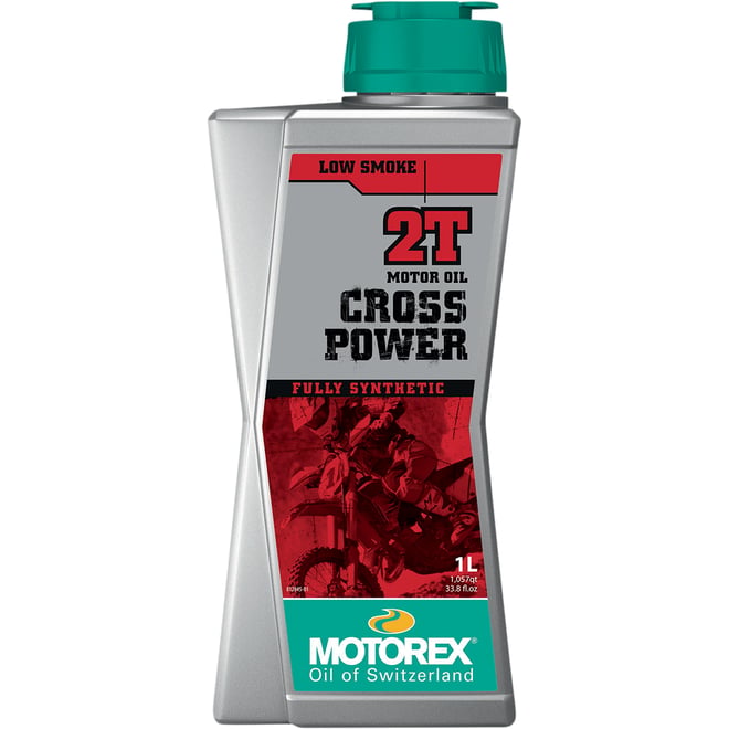Motorex Cross Power Synthetic 2T Oil - 1L