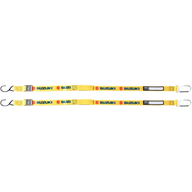 Factory effex Tie-Downs - Yellow - Suzuki