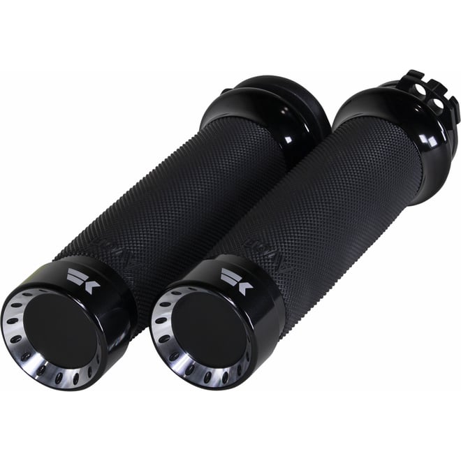 Khrome werks Grips - Turbine - Custom Contour - Cable - Black