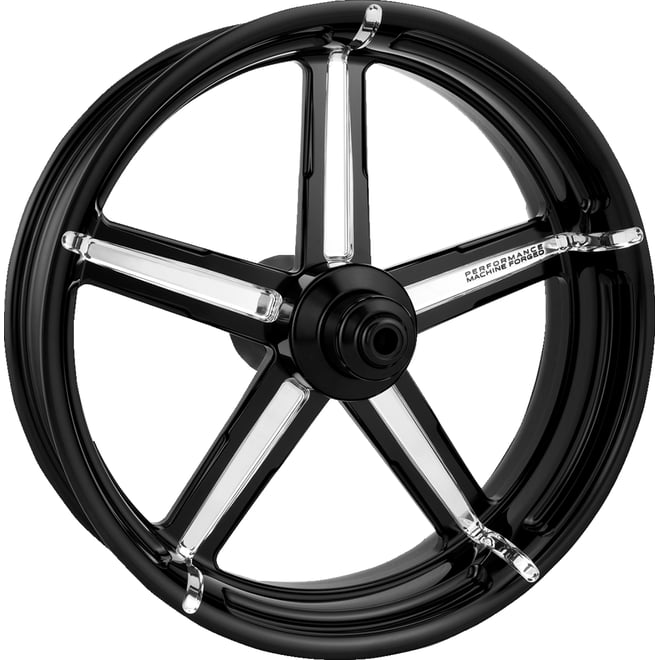 Performance machine (pm) Wheel - Formula - Front - Dual Disc/with ABS - Platinum Cut™ - 21x3.5 - '08+ FLD