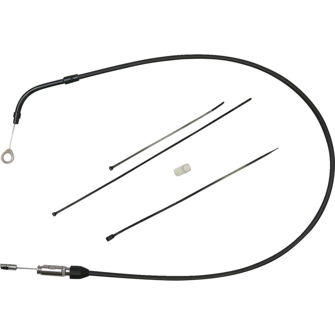 Drag specialties Clutch Cable - Upper - Bent Tube - 39" - Black/Black Drag specialties Clutch Cable - Upper - Bent Tube - 39" - Black/Black