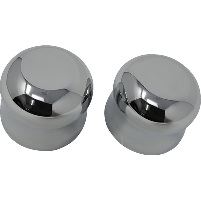 Covingtons Axle Cap - Front - Smooth - Chrome