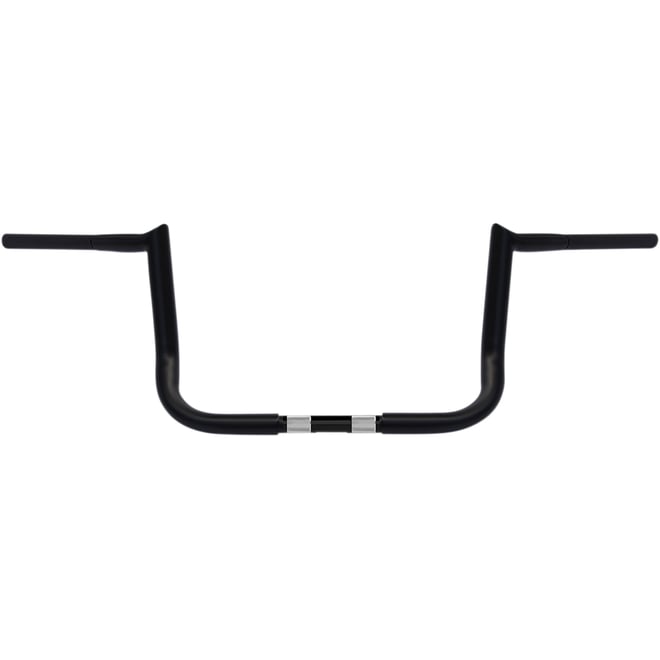 Wild 1 Handlebar - Bagger - Hooked - 10" - Black