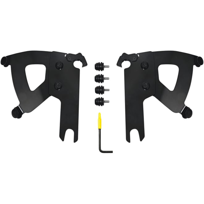Memphis shades Road Warrior Mounting Kit - Black - FLHRS/XS