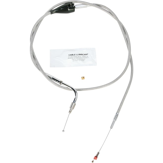 Barnett Idle Cable - Cruise - +8" - Stainless Steel