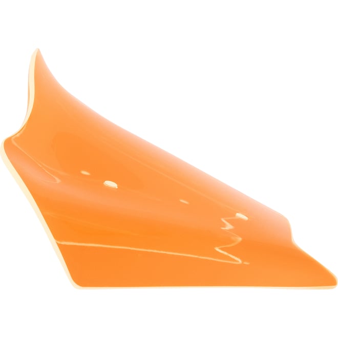 Klock werks Kolor Flare™ Windshield - 8" - Orange Ice - FLH