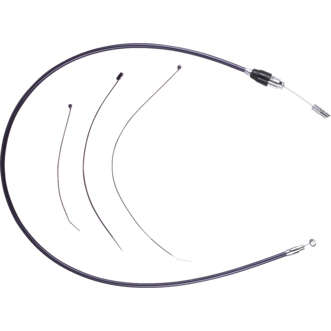Drag specialties Quick Connect Clutch Cable - Upper - Black/Chrome Drag specialties Quick Connect Clutch Cable - Upper - Black/Chrome