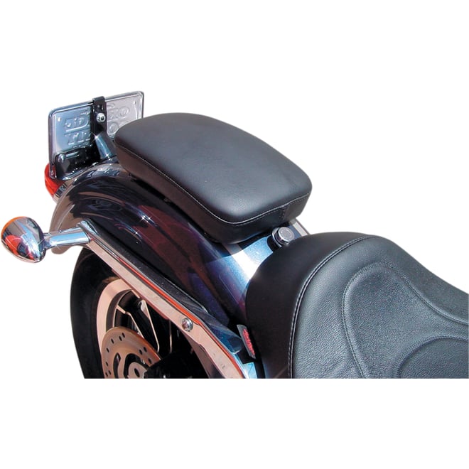 Danny gray Detachable Pillion Pad - Black - Narrow