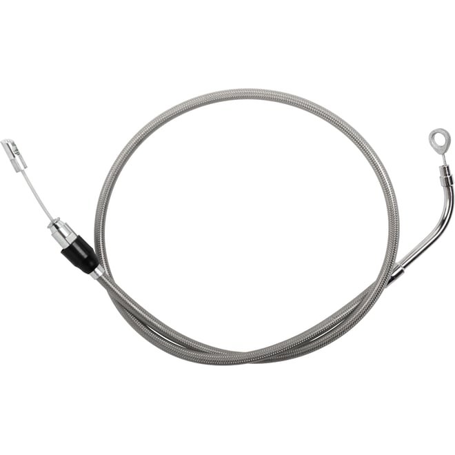 Drag Specialties Quick Connect Clutch Cable - Upper - 41" - Stainless ...