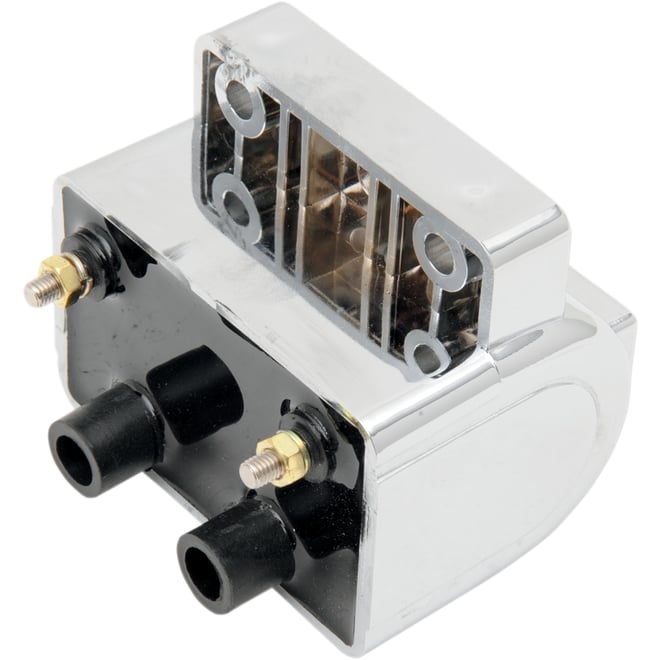 Drag specialties Dual-Fire Ignition Coil - Harley Davidson - Chrome