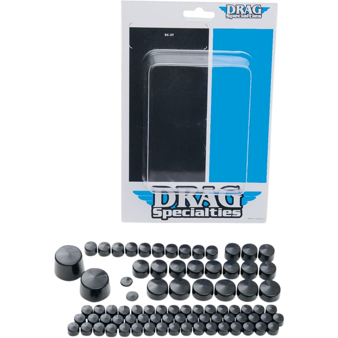 Drag specialties Bolt Covers - Black