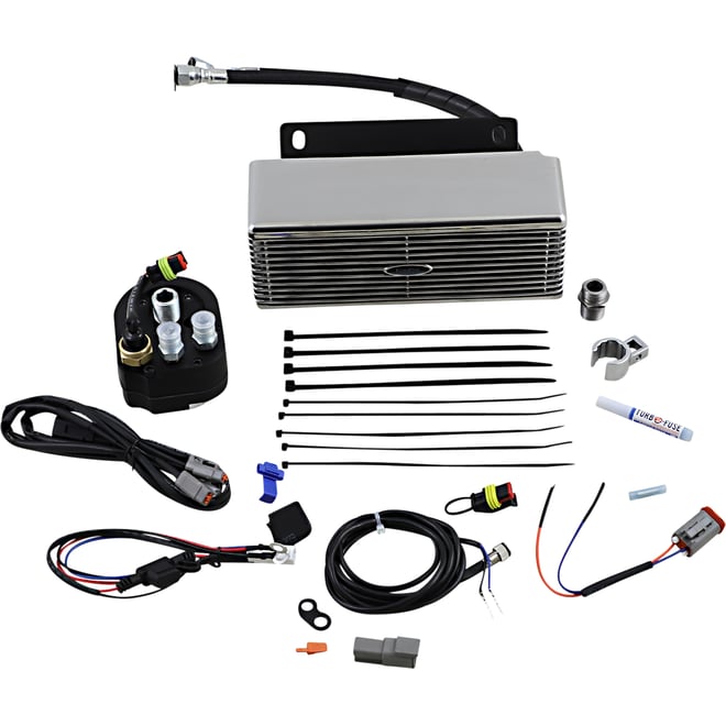 Ultracool Below Regulator Mount Oil Cooler - Stainless Steel