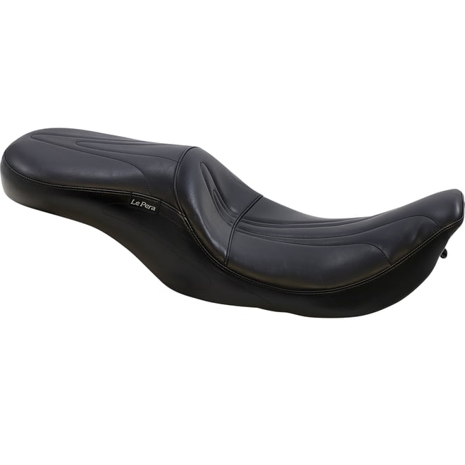 Le pera Sorrento 2-Up Seat - Stitched - Black - FLHR '02-'07 Le pera Sorrento 2-Up Seat - Stitched - Black - FLHR '02-'07