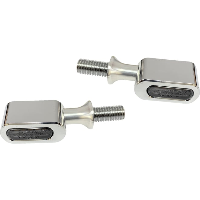 Drag specialties Marker Light - Smoke/Amber - Chrome