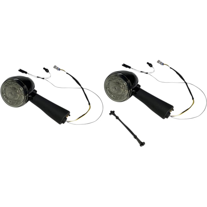 Custom dynamics Rear LED Turn Signal Ringz - Smoke - Scout