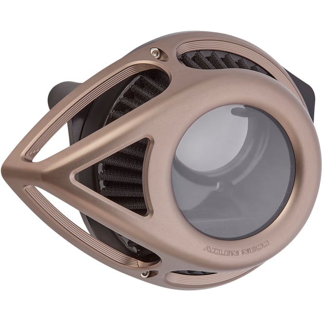 Arlen ness Clear Tear Air Cleaner Kit - Titanium