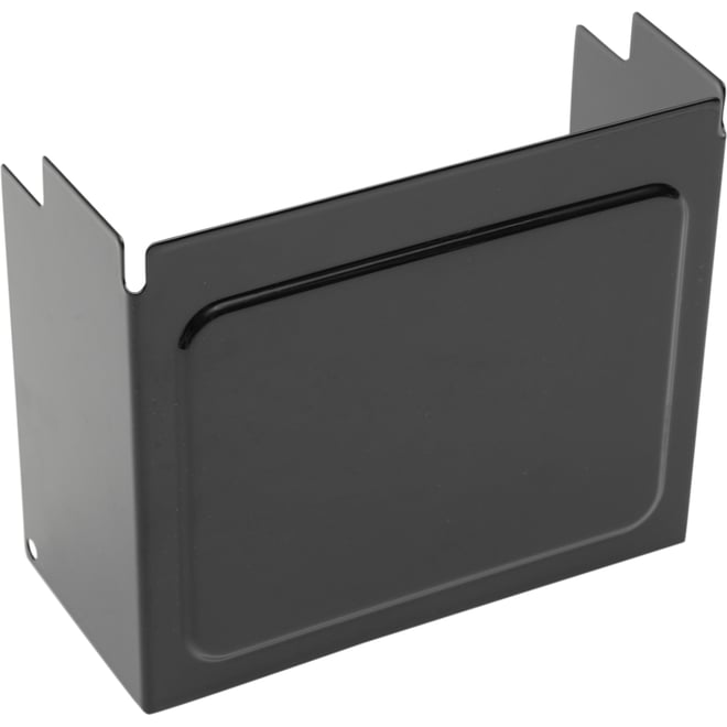 Drag specialties Battery Cover - Raised - Black