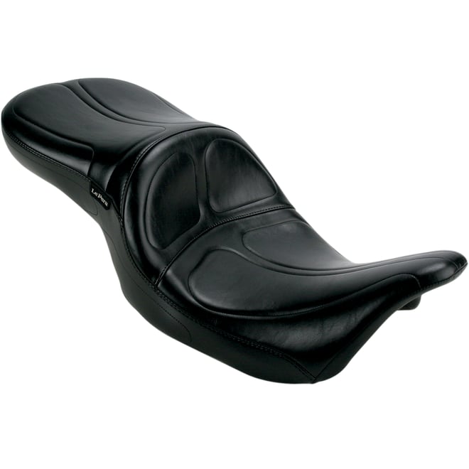 Le pera Maverick Seat - w/ Backrest - Stitched - Black - FL '08-'23 Le pera Maverick Seat - w/ Backrest - Stitched - Black - FL '08-'23