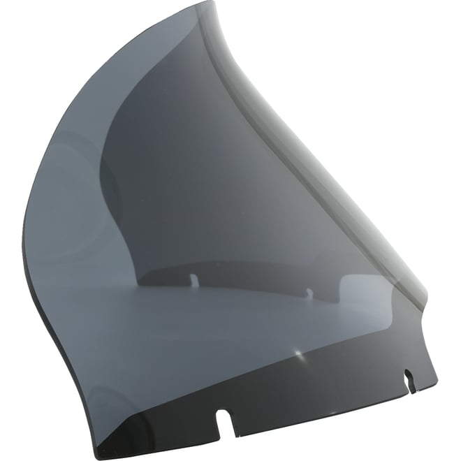 Klock werks Flare™ Windshield - 10" - Dark Smoke - FLTR