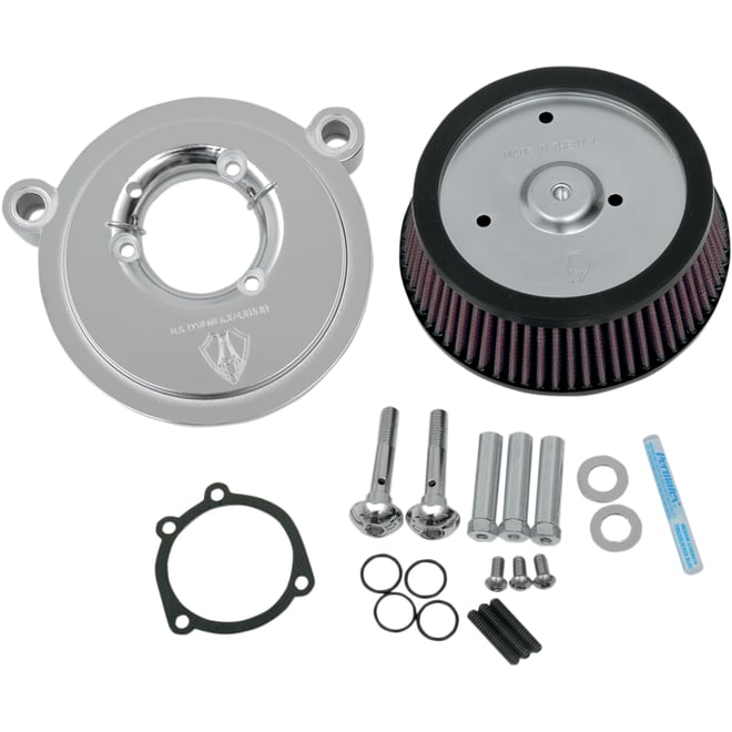 Arlen ness Big Sucker™ Air Filter Kit - Chrome - Stage I