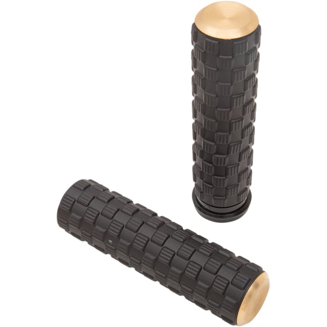 Arlen ness Grips - Air Trax - TBW - Brass