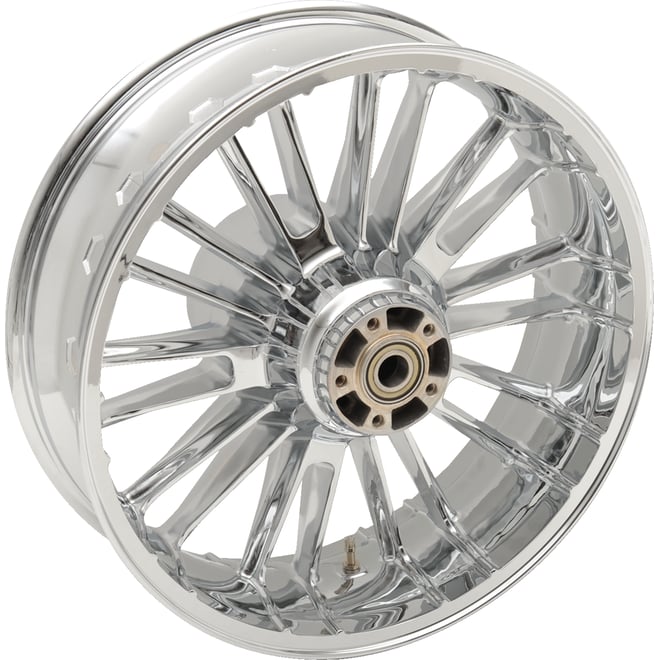 Coastal moto Wheel - Atlantic 3D - Rear - Single Disc/with ABS - Chrome - 18x5.5