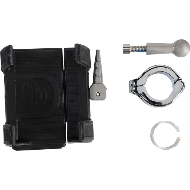 Ciro Smartphone/GPS Holder - without Charger - Chrome Ciro Smartphone/GPS Holder - without Charger - Chrome