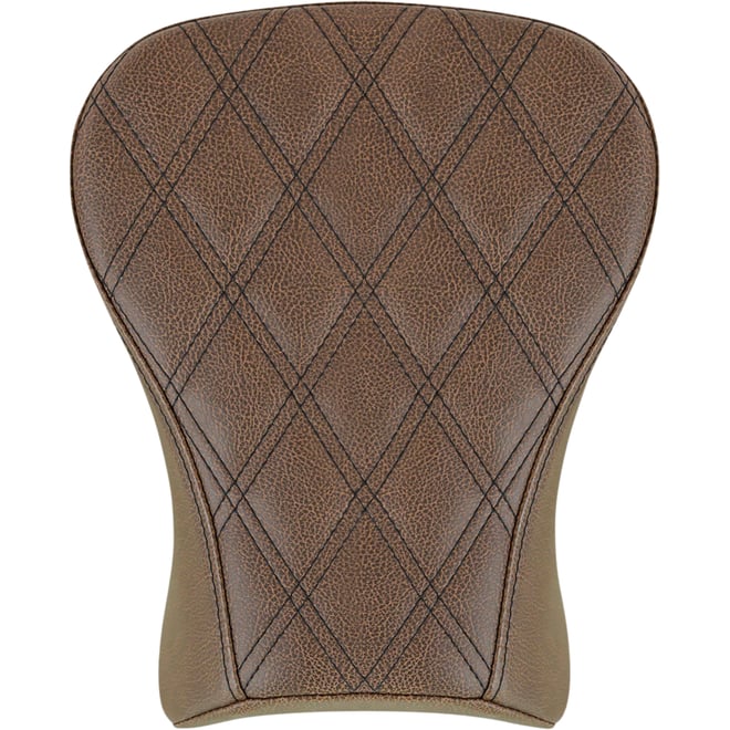 Saddlemen Renegade Pillion Pad - Touring - Lattice Stitched - Brown - FLSB/FXLR '18-'23