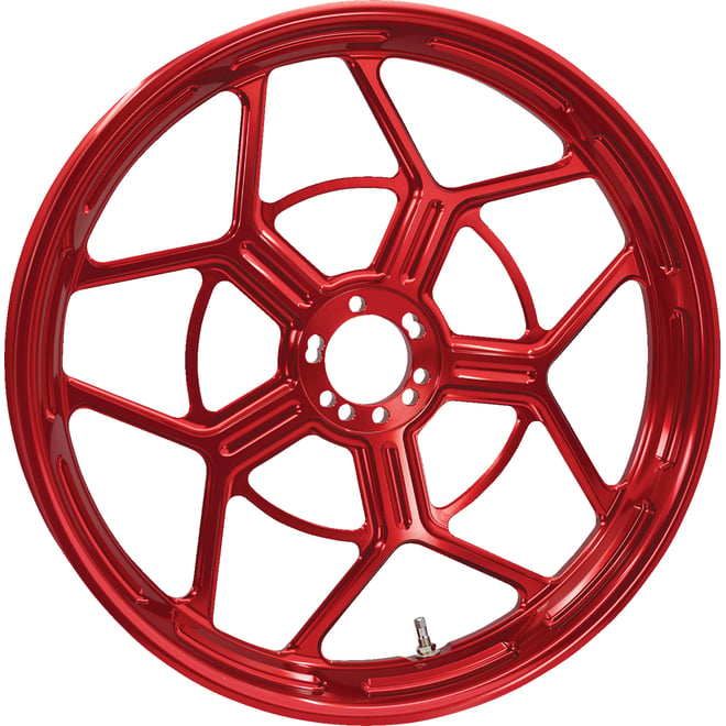 Arlen ness Wheel - Speed 5 - Forged - Red - 18x5.5