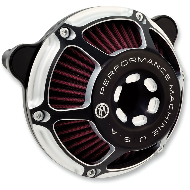 Performance machine (pm) Max HP Air Cleaner Kit - Contrast Cut™