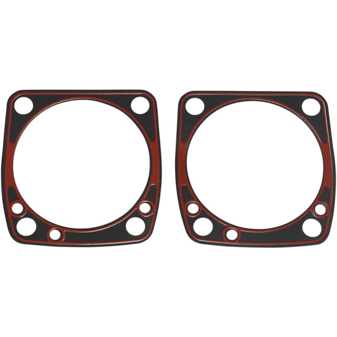 James gasket Metal Base Gasket with Silicone - Big Twin
