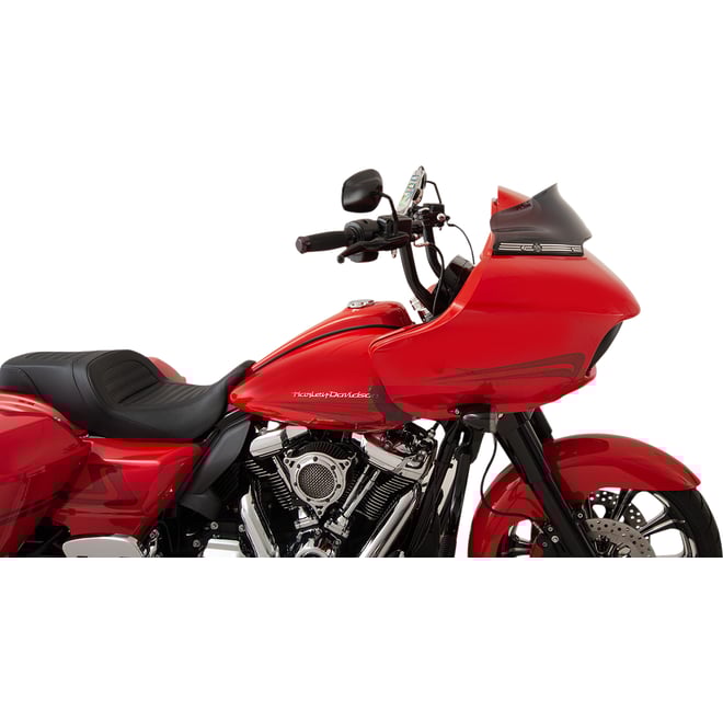 Klock werks Flare™ Windshield - 6" - Dark Smoke - FLTR