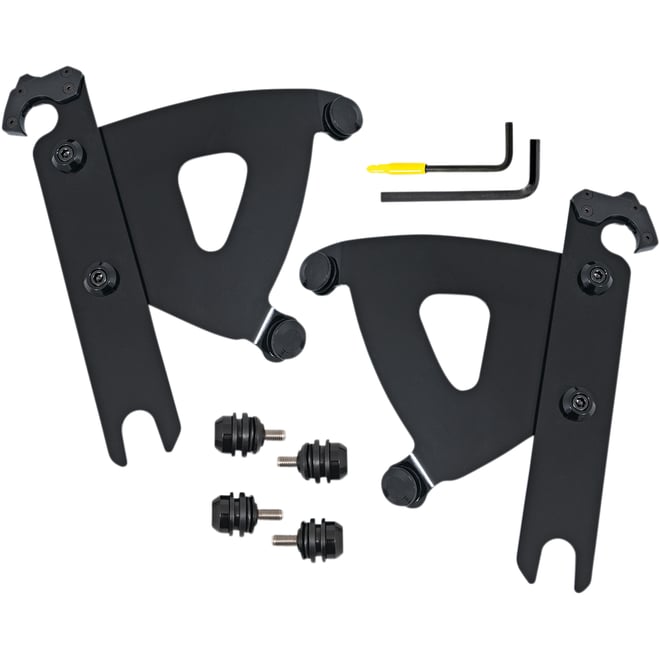 Memphis shades Road Warrior Trigger-Lock Mounting Kit - Black - FLSTF Memphis shades Road Warrior Trigger-Lock Mounting Kit - Black - FLSTF