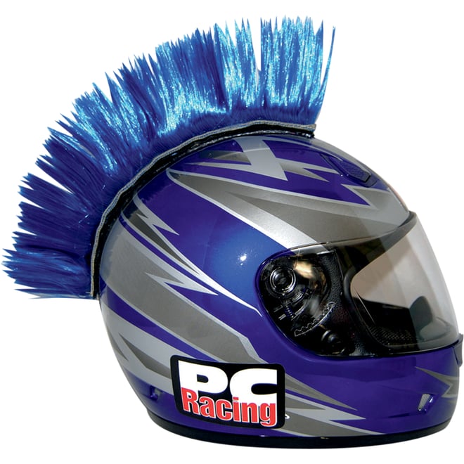 Pc racing Helmet Mohawk - Blue