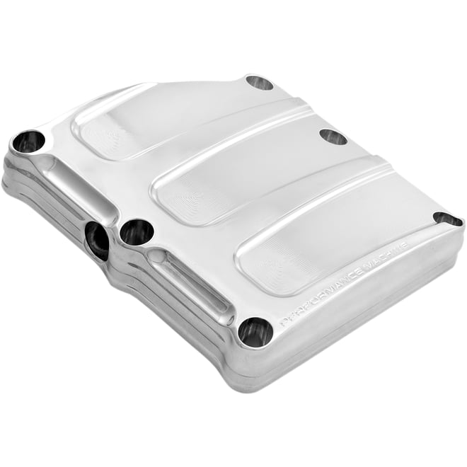 Performance machine (pm) Transmission Cover - Chrome - Scallop