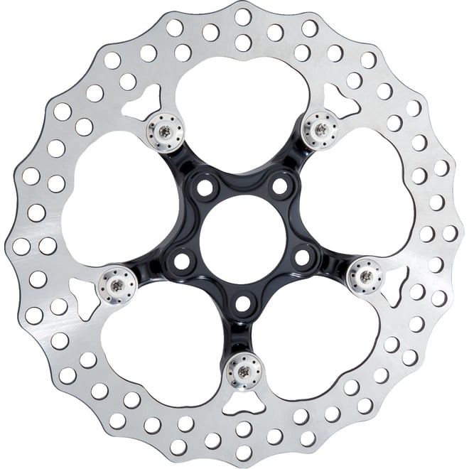 Arlen ness Spider Rotor - 11.8" - Rear - Black Arlen ness Spider Rotor - 11.8" - Rear - Black