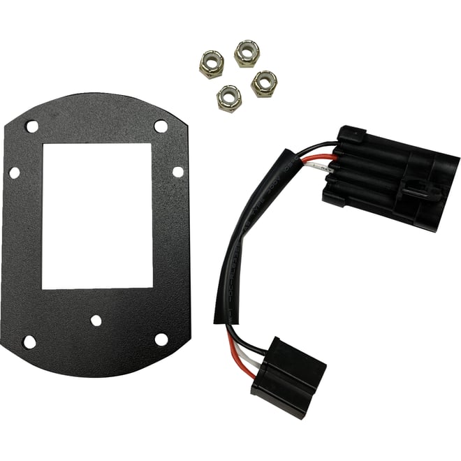 Custom dynamics Mounting Kit - Headlight - Satin Black - FXLRST