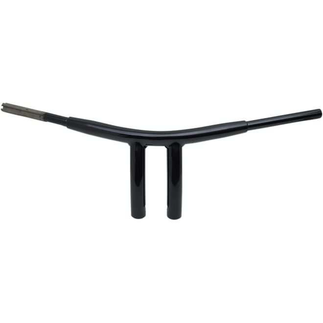 Drag specialties Handlebar - "Big" Buffalo - Radius T-Bar - 8" - Gloss Black