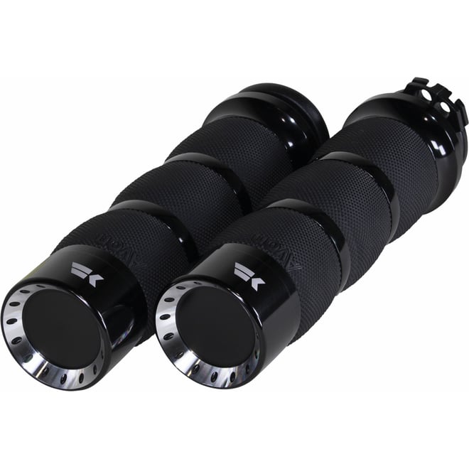 Khrome werks Grips - Turbine - Air Cushion - Cable - Black