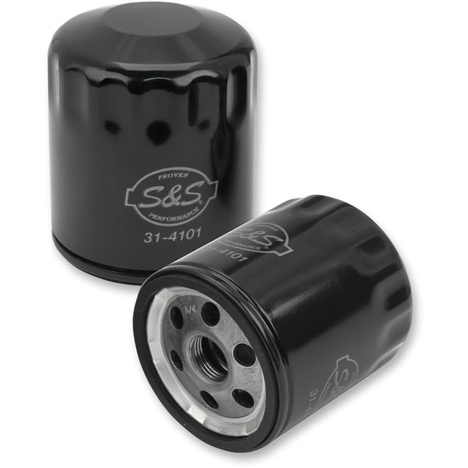 S&s cycle Oil Filter - Black