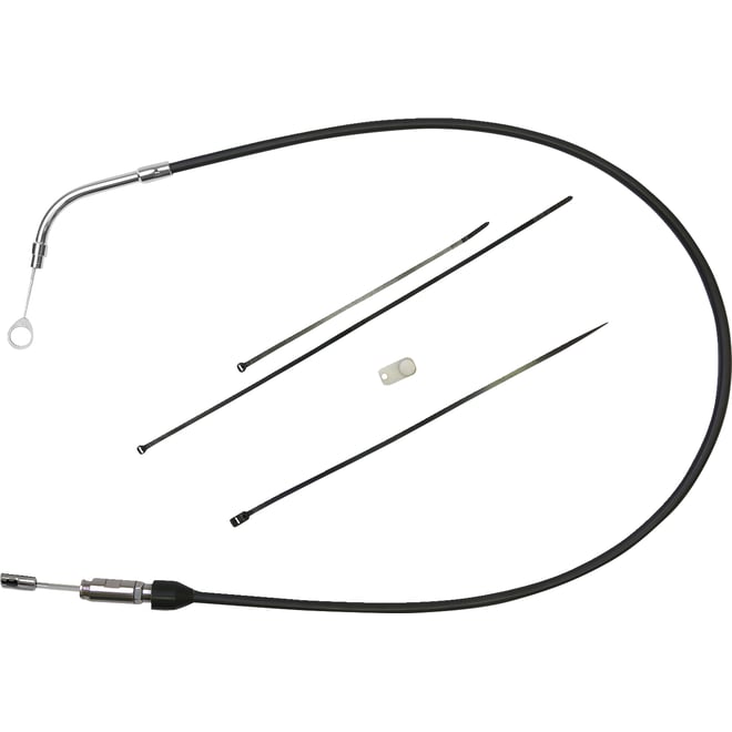 Drag specialties Clutch Cable - Upper - 41" - Black/Chrome Drag specialties Clutch Cable - Upper - 41" - Black/Chrome