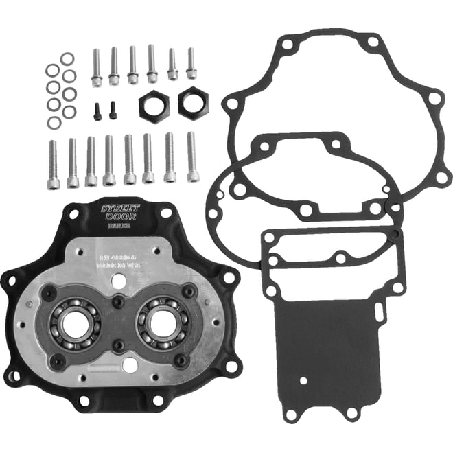Baker drivetrain Transmission Door Assembly - Wrinkle Black