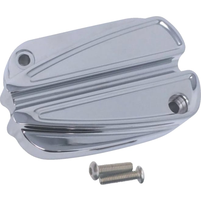 Covingtons Master Cylinder Lid - Clutch - Ripper - Chrome