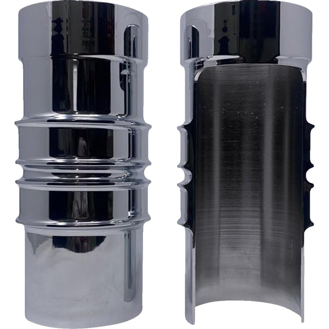 Covingtons Fork Leg Bells - Fat - Ripper - Chrome