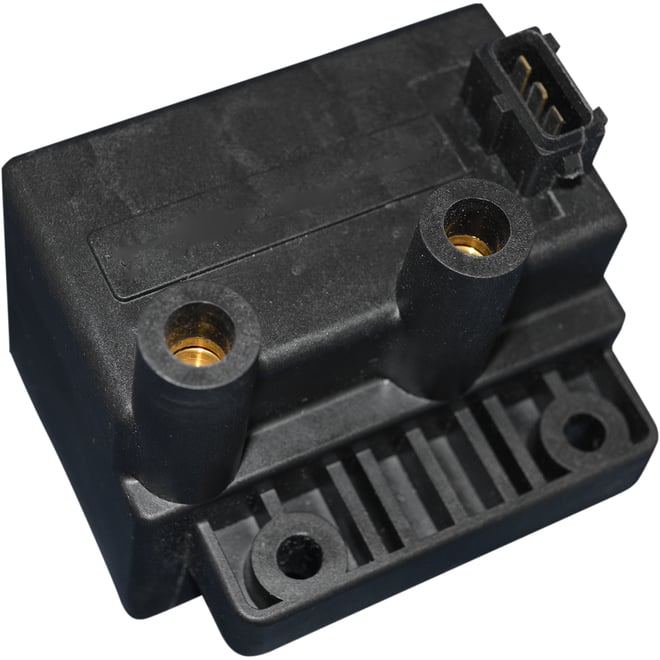 Drag specialties Dual-Fire Ignition Coil - Harley Davidson - Black
