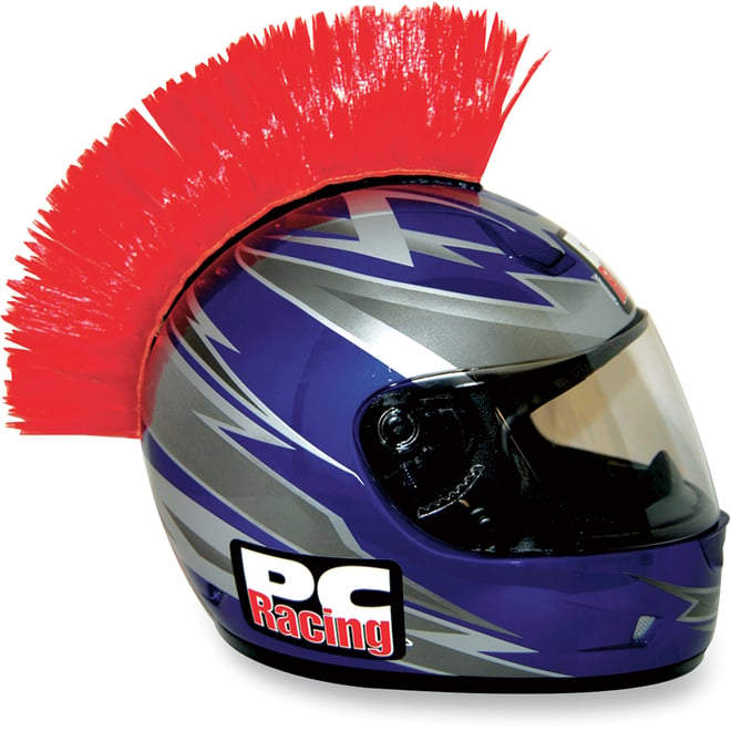 Pc racing Helmet Mohawk - Red